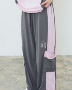 [NF] KINDLE MESH POCKET PANTS (PINK)_F23QD849