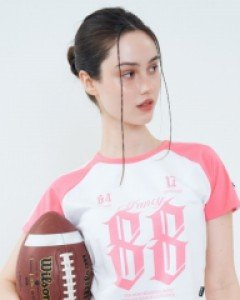 [NF] UPRISE RAGLAN TEE (PINK)_F23QB491