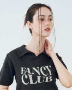 [04/12 예약발송][NF] FANCY WAVE COLLAR KNIT TEE (BLACK)_F23QB479