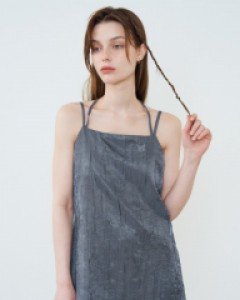 [NF] SERAPHIC SLEEVELESS ONE-PIECE (DARK GRAY)_F23QD846