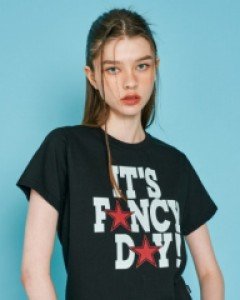 [NF] FANCYDAY STANDARD TEE (BLACK)_F23QB222