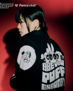 [PPG X FANCY] LEATHER POINT VARSITY JACKET (BLACK)_F23PG1038