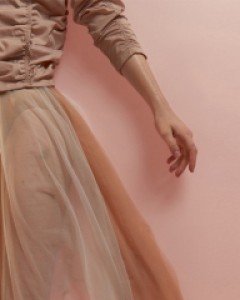 JAC_8 PANNEL bicolor long tulle skirt 221SK21PN_Off white/Nude