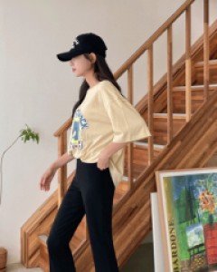 왕스판 밴딩 부츠컷슬랙스_S,M,L,XL-2color, 스판 밴딩슬랙스-편안한 허리밴딩과 고탄력스판 - 스타일티바