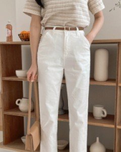 모찌스판 데일리 일자팬츠_S,M,L,XL-2color, 모델도 반한 편안함-부담없는 일자핏, 쫀득스판-[엠디픽], 요바지 하나면 코디끝!! - 스타일티바