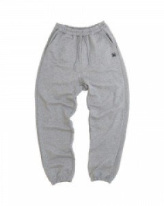 Jarmonic Thumb Label짰 3-tier French Terry Gray Jogger Pants