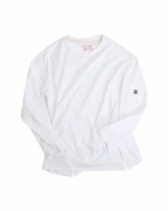 Jarmonic Thumblabel짰 20sT loose fit White T-shirt