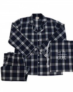 Jarmonic Harmonneck Grid Navy Pajamas