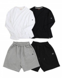 Jarmonic Thumblabel짰 20sT loose fit T-shirt + French Terry Shorts Set