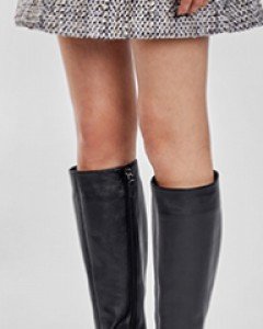 favorite captoe long boots(2 colors)