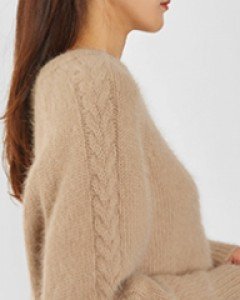 angora raglan knit (2 colors)