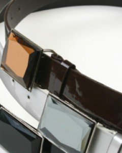 Enamel Cubic 3Color Belt