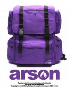 [arson] 알슨 정품 AB-0919 퍼플 백팩5포켓 URBAN BACKPACK *무료배송*