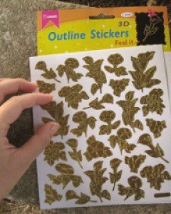 3D Outline Stickers