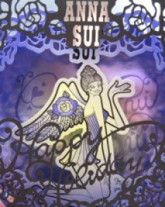 ANNA SUI -happy holiday -greeting card 02