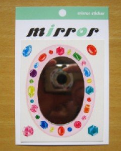 mirror sticker