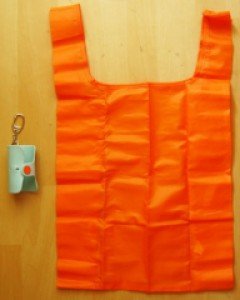 Orange echo bag