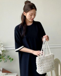 린다 스퀘어 네트 토트-bag