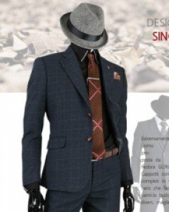 GO9775NC FIRENZE 네이비체크 SuitFall&Winter Suit 13차리오더분