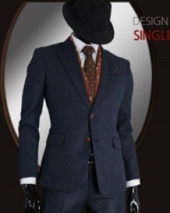 F9523BC 블루차콜 남성정장Men's suit