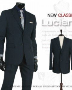 Luciano 2032PN 핀스트라이프네이비 Suit뉴클래식 기본핏 포멀 봄여름정장