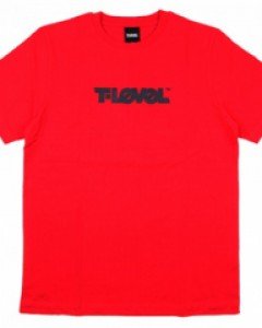 티레벨 - Logo S/S Red/Black