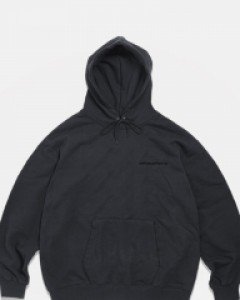 Standard Logo Heavyweight Hoodie Vintage Black