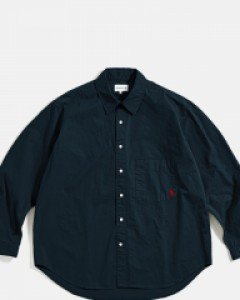 Cotton Over Shirt Navy