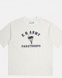 EG Paratroops Tee Off White