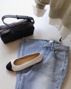 FLAT 부츠컷 denim