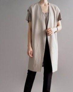 Loe linen vest - 3c