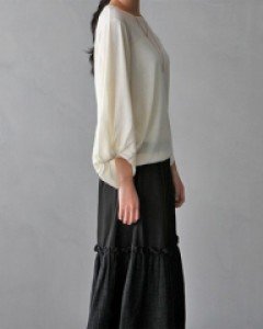 After sleeve Knit Top - 2c