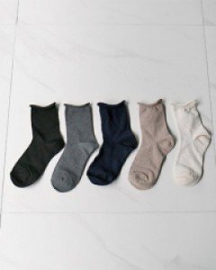 Rolling Corrugated Socks - 5c