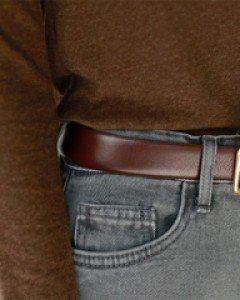 just leather belt