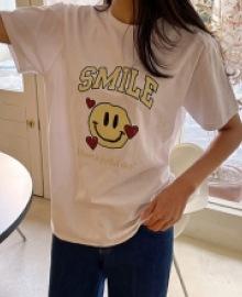 Heart Smile Half Tee