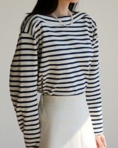 Rib Stripe Tee