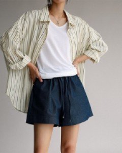 Stay striped long shirt