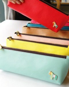 pony pencil pouch