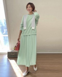 Lulu pleated dress