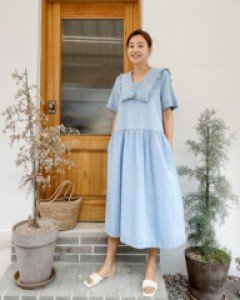 Sailor Denim Dress