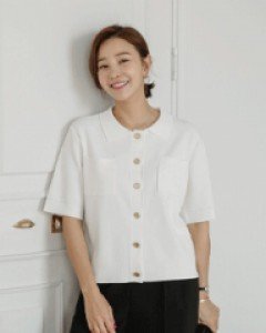 Paoni collar cardigan