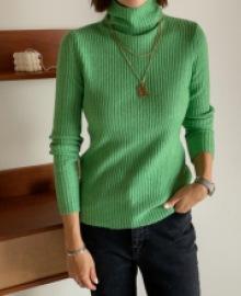 Wool Ribbed Polar Knit JT06870