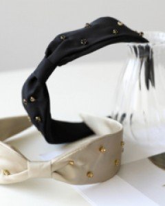 cubic ribbon headband
