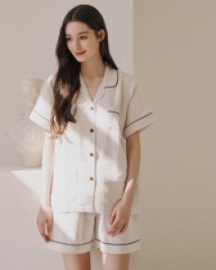 Nature Linen Pajama Set