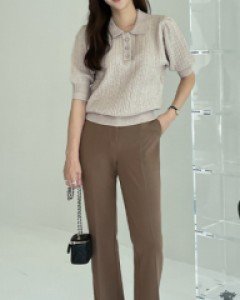 Keren cubic pretzel knit