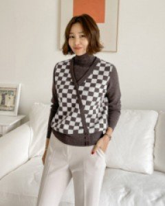 Chess Layered Polar Knit