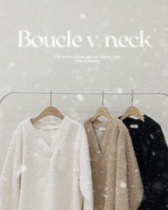 Bookle V-neck Sweatshirt