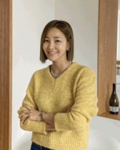 Bokashi Wool V-neck Knit