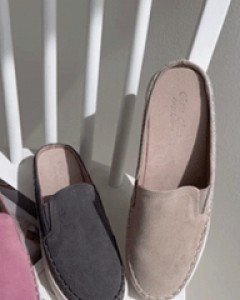 Lemedin suede mule trainers