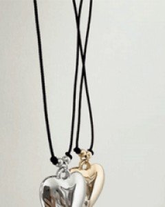 bold heart necklace